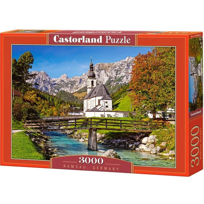 Castorland C-300464 - Ramsau, Németország - 3000 db-os puzzle