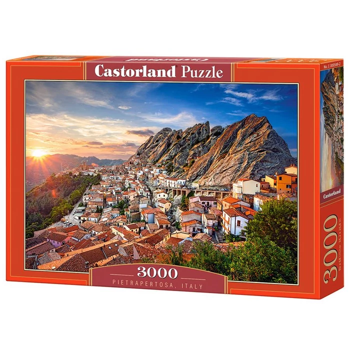 Castorland C-300549 - Pietrapertosa, Olaszország - 3000 db-os puzzle
