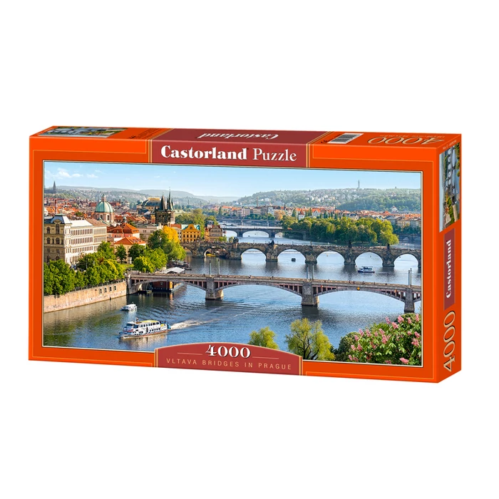 Castorland C-400096 - Vltava híd Prága - 4000 db-os puzzle
