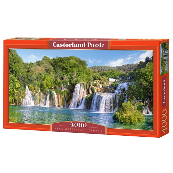 Castorland C-400133 - Krka vízesés Horvátország - 4000 db-os puzzle