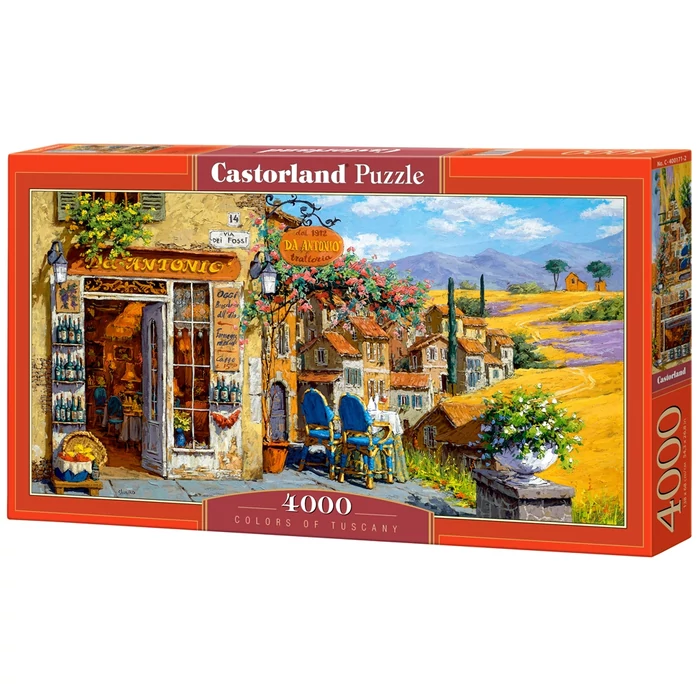 Castorland C-400171 - Toszkána színei - 4000 db-os puzzle