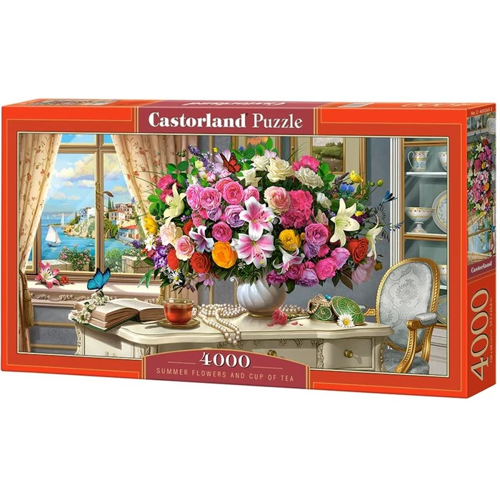 Castorland C-400263 - Tea és virág - 4000 db-os puzzle
