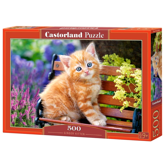 Castorland B-52240 - Vörös cica - 500 db-os puzzle