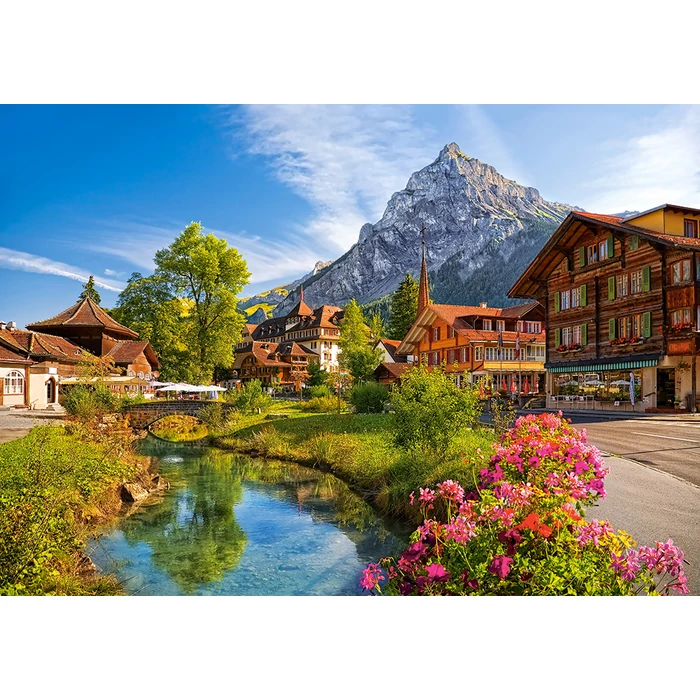 Castorland B-52363 - Kandersteg, Svájc - 500 db-os puzzle