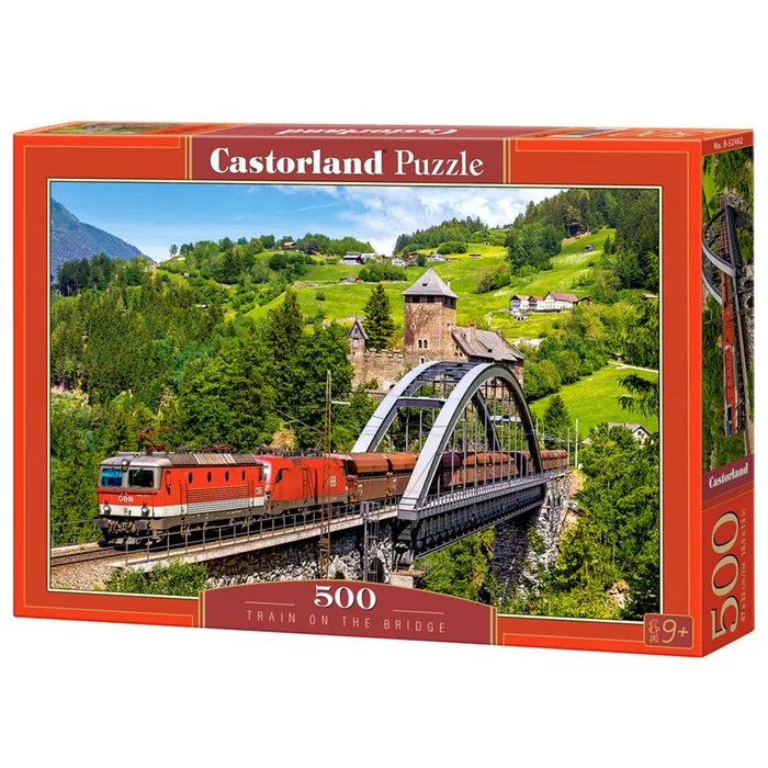 Castorland B-52462 - Vonat a hídon - 500 db-os puzzle