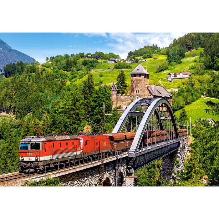 Castorland B-52462 - Vonat a hídon - 500 db-os puzzle