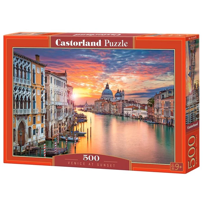 Castorland B-52479 - Naplemente Velencében - 500 db-os puzzle