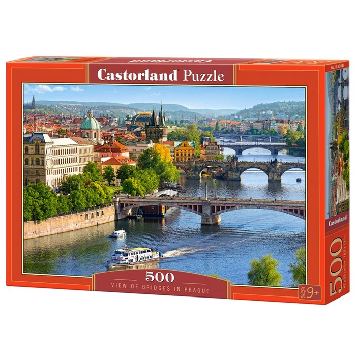 Castorland B-53087 - Prága hídjai - 500 db-os puzzle