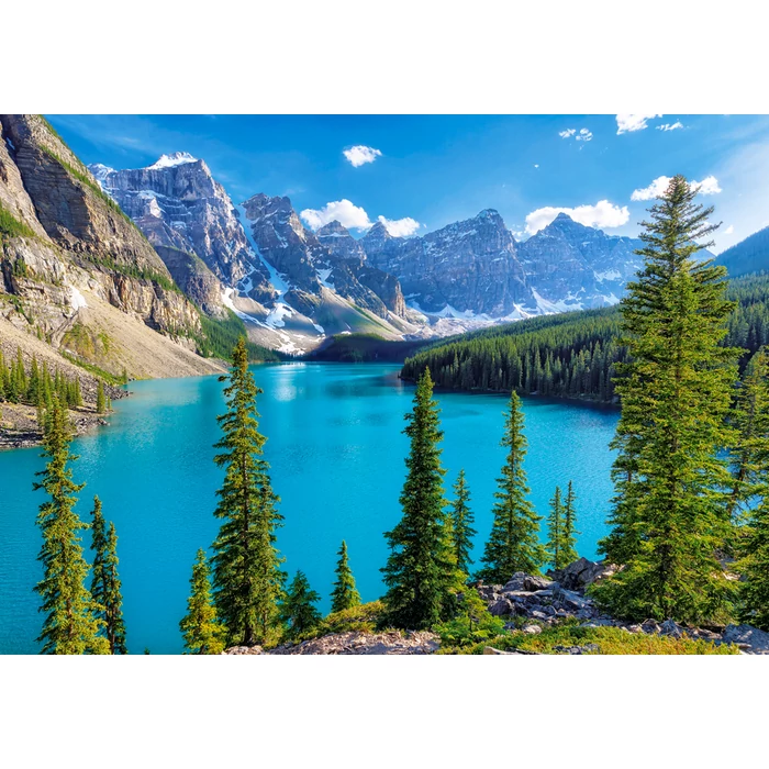 Castorland 500 db-os puzzle - Tavasz a Moraine tónál, Kanada (B-53810)