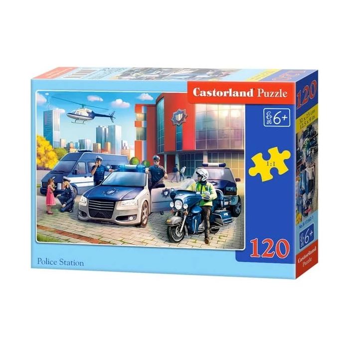 Castorland 120 db-os puzzle - Rendőr örs (B-13562)