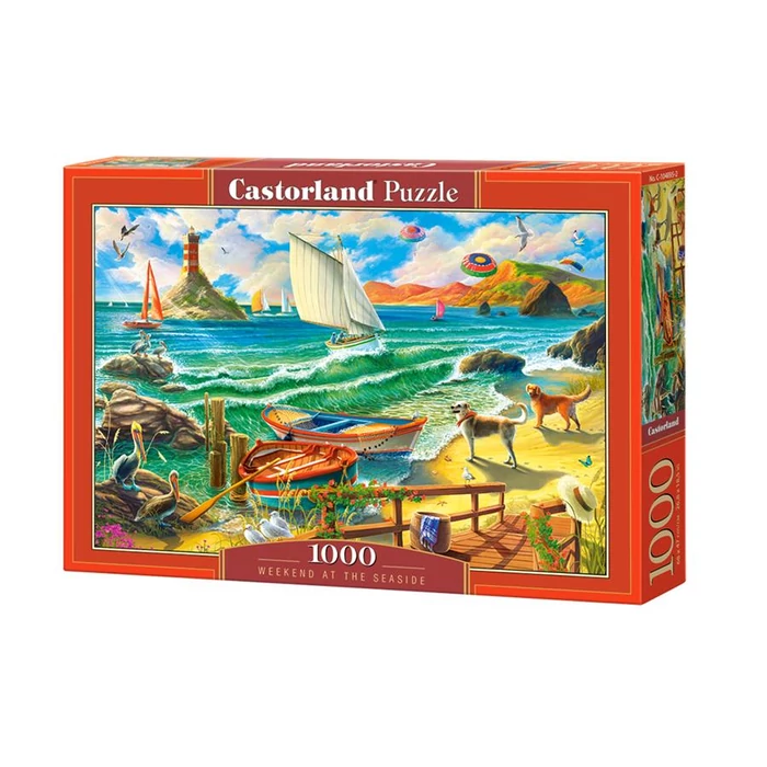 Castorland C-104895 - Hétvége a tengerparton - 1000 db-os puzzle
