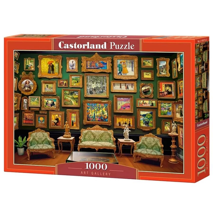 Castorland C-105212 - Művészeti galéria - 1000 db-os puzzle