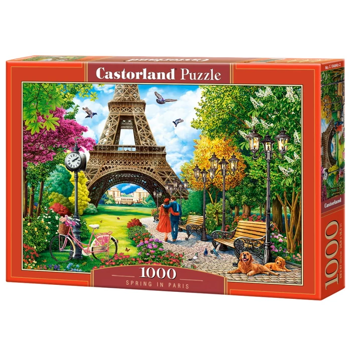Castorland C-104840 - Párizsi tavasz - 1000 db-os puzzle