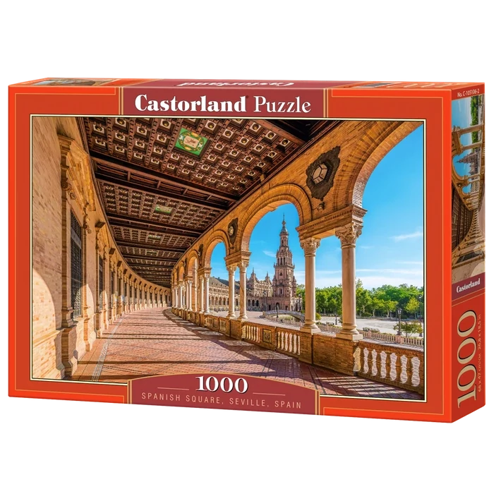 Castorland C-105106 - Plaza de Espana, Sevilla, Spanyolország - 1000 db-os puzzle