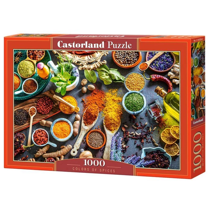 Castorland C-105328 - Színes fűszerek - 1000 db-os puzzle
