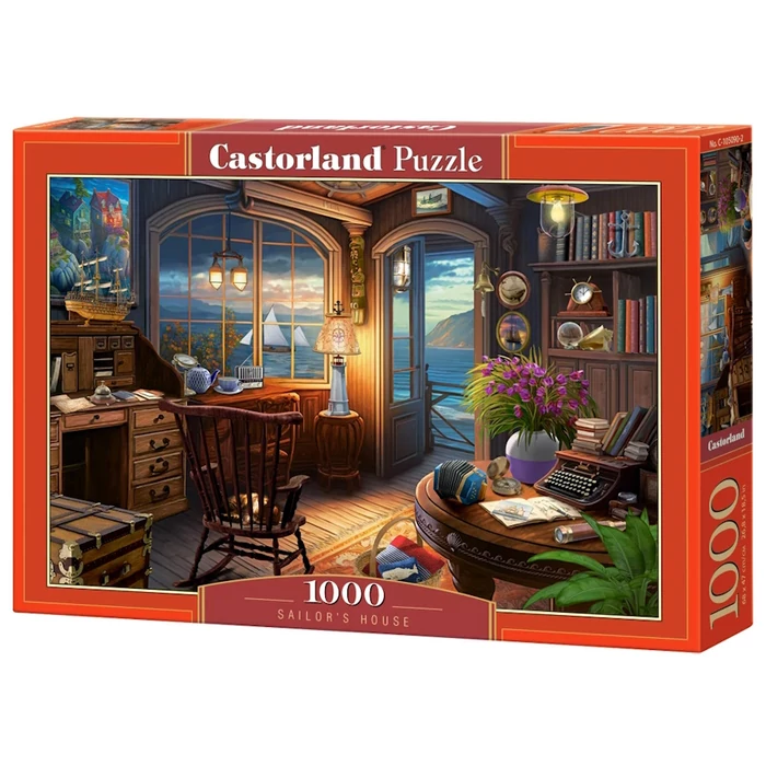 Castorland C-105090  - Tengerészház - 1000 db-os puzzle