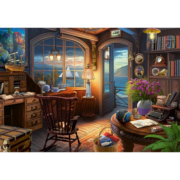Castorland C-105090  - Tengerészház - 1000 db-os puzzle
