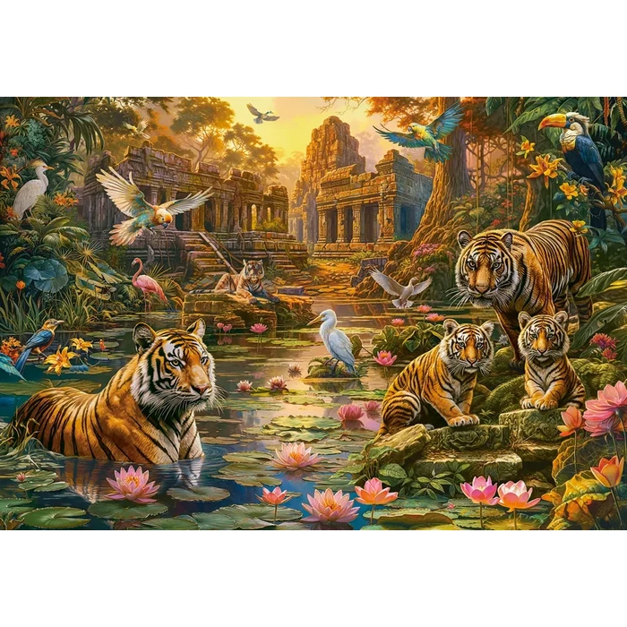 Castorland C-105199 - Tigrisek paradicsoma 1000 db-os puzzle