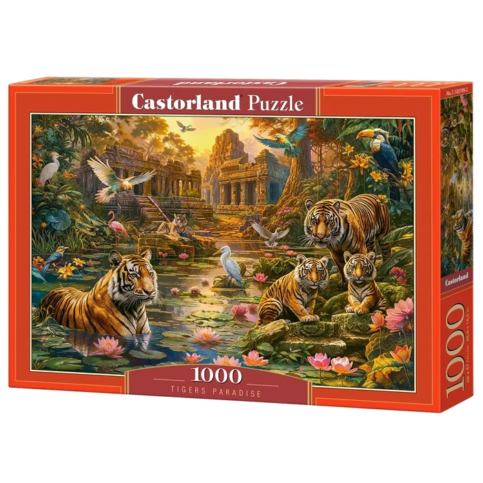 Castorland C-105199 - Tigrisek paradicsoma 1000 db-os puzzle
