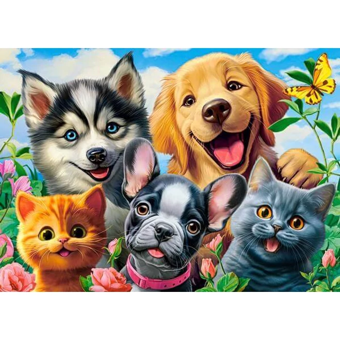 Castorland B-13609 - Kiskedvenc szelfi - 120 db-os puzzle