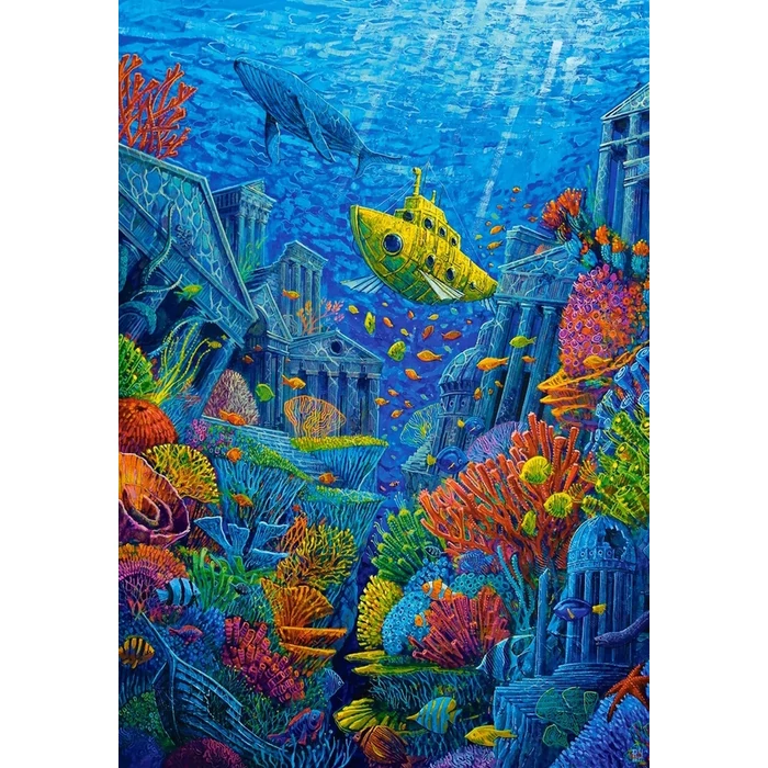 Castorland C-152087 - Atlantisz - 1500 db-os Art Collection puzzle