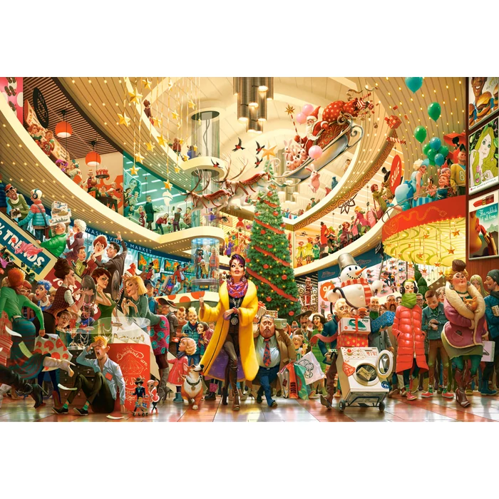 Castorland 1500 db-os puzzle - Art Collection - Bolond bevásárlás (C-152179)
