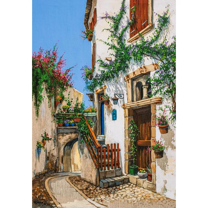Castorland C-152155 - Eldugott sikátor Olaszországban - 1500 db-os Art Collection puzzle