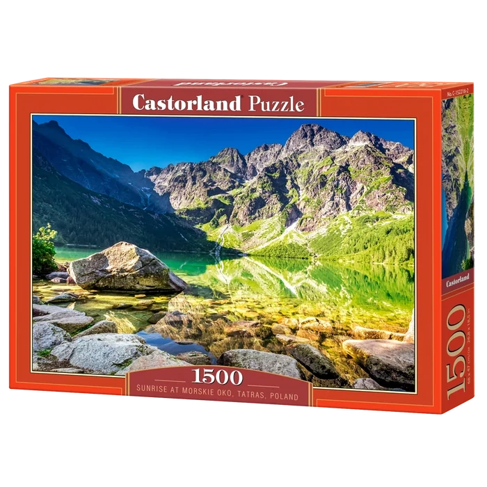 Castorland C-152216 - Sunrise at Morskie Oko, Lengyelország - 1500 db-os puzzle