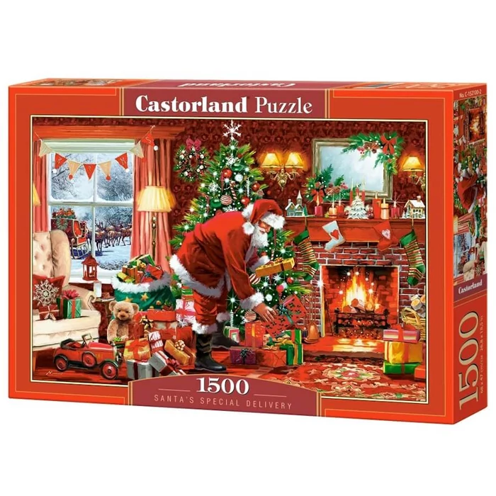 Castorland C-152100 - Santas Special Delivery - 1500 db-os puzzle