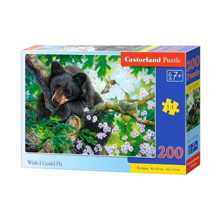 Castorland B-222186 - Bárcsak tudnék repülni - 200 db-os puzzle