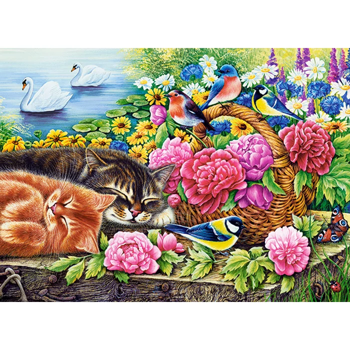Castorland B-222216 - Lusta vasárnap - 200 db-os puzzle