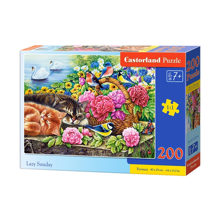 Castorland B-222216 - Lusta vasárnap - 200 db-os puzzle