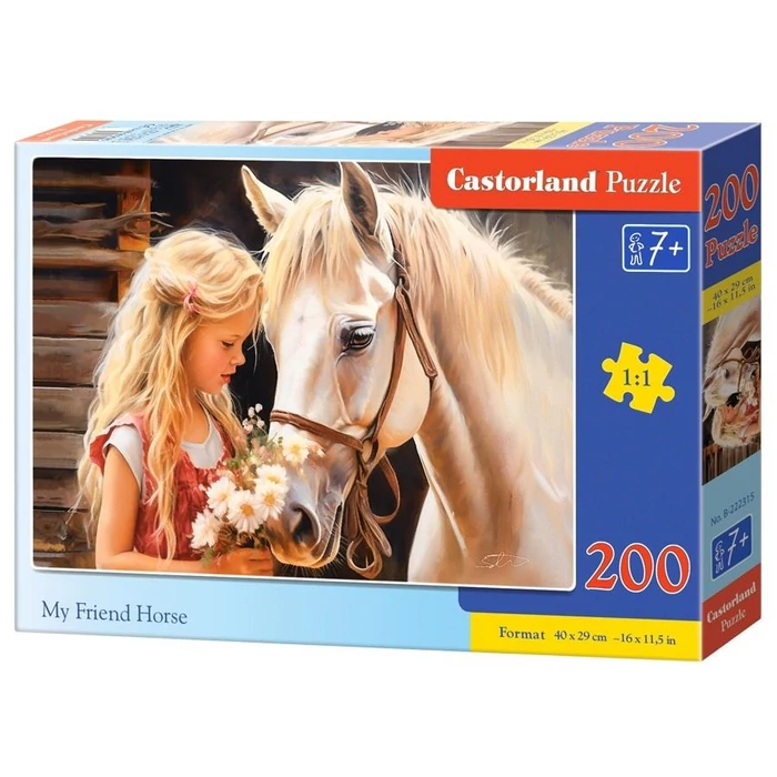 Castorland 200 db-os puzzle - Barátom háza (B-222315)