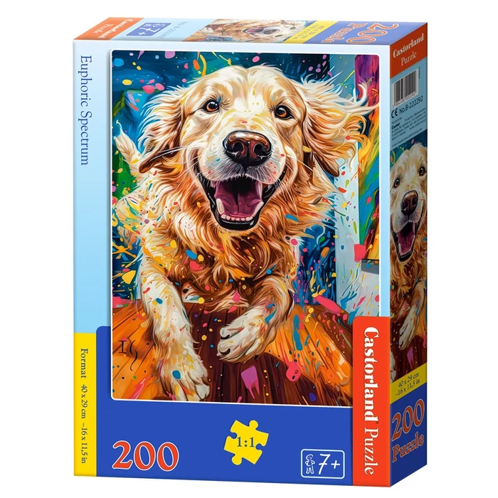 Castorland 200 db-os puzzle - Eufórikus színkavalkád (B-222292)