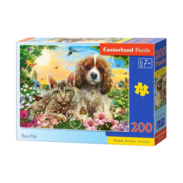 Castorland B-222247 - Legjobb barátok - 200 db-os puzzle