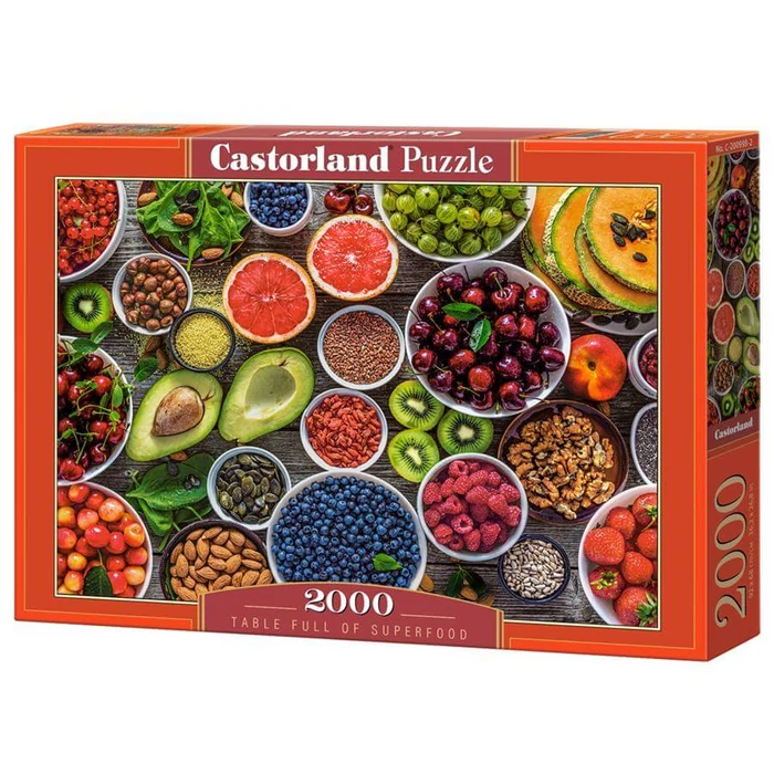 Castorland C-200993 - Csupa egészség - 2000 db-os puzzle