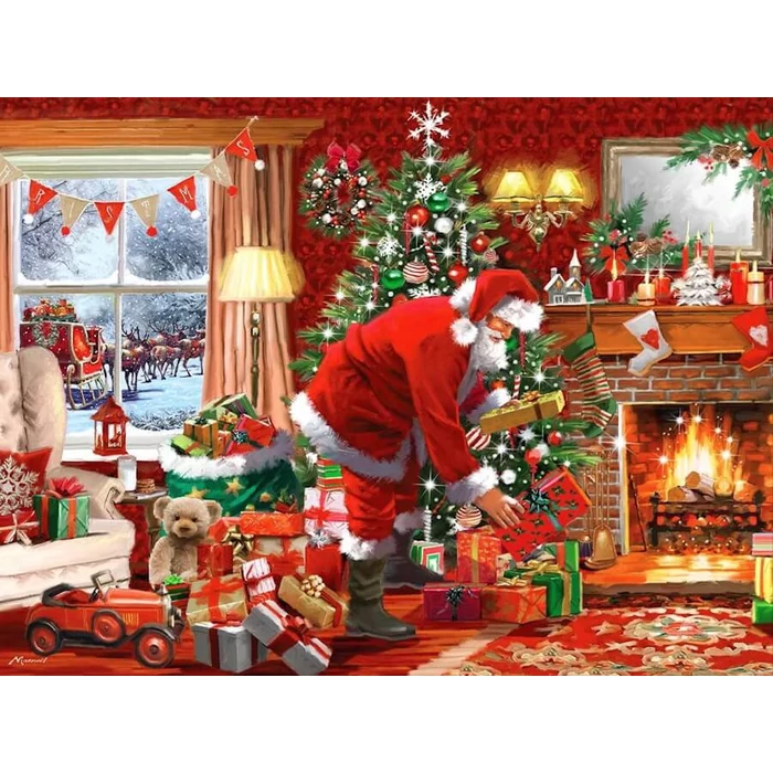 Castorland B-030538 - Santas Special Delivery - 300 db-os puzzle 
