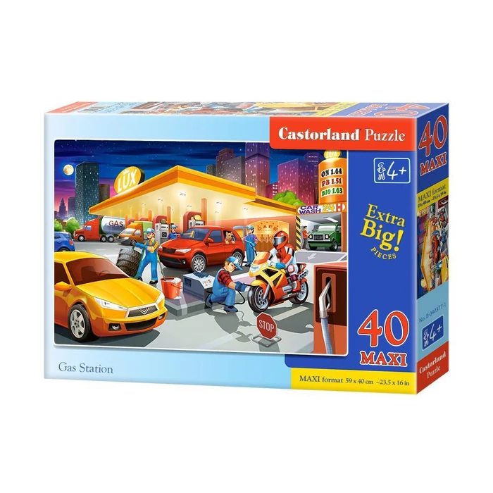 Castorland B-040377 - Benzinkút - 40 db-os Maxi puzzle