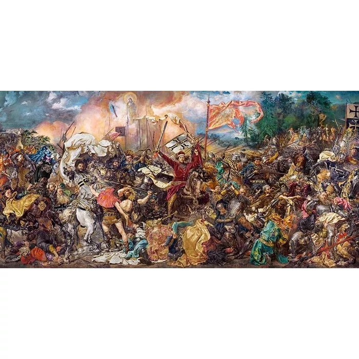 Castorland C-400409 - A grünwaldi csata - Jan Matejko - 4000 db-os puzzle