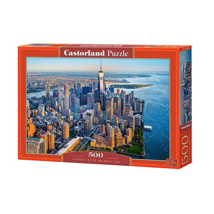 Castorland B-53674 - Naplemente Manhattan felett - 500 db-os puzzle