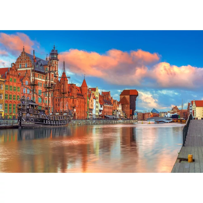 Castorland B-53933 - 500 db-os puzzle - Gdansk színei - 500 db-os puzzle