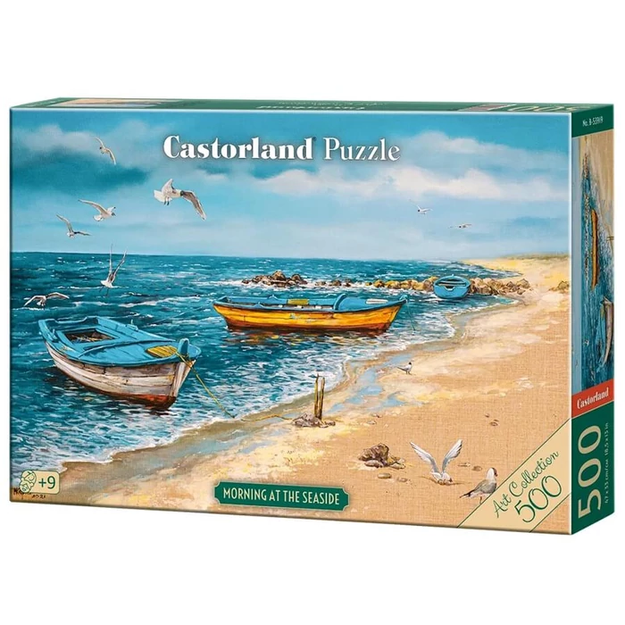 Castorland B-53919 - Reggel a tengerparton - 500 db-os Art Collection puzzle
