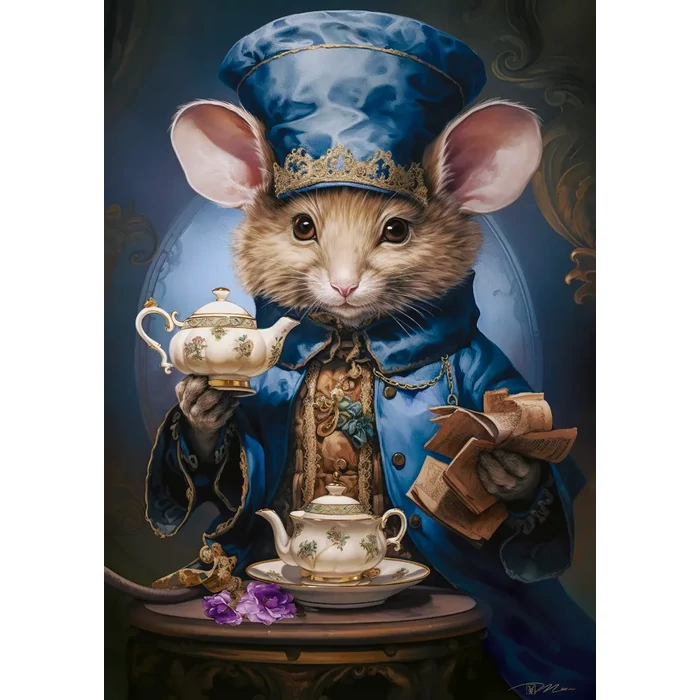 Castorland 500 db-os puzzle - Tea idő (B-53971)