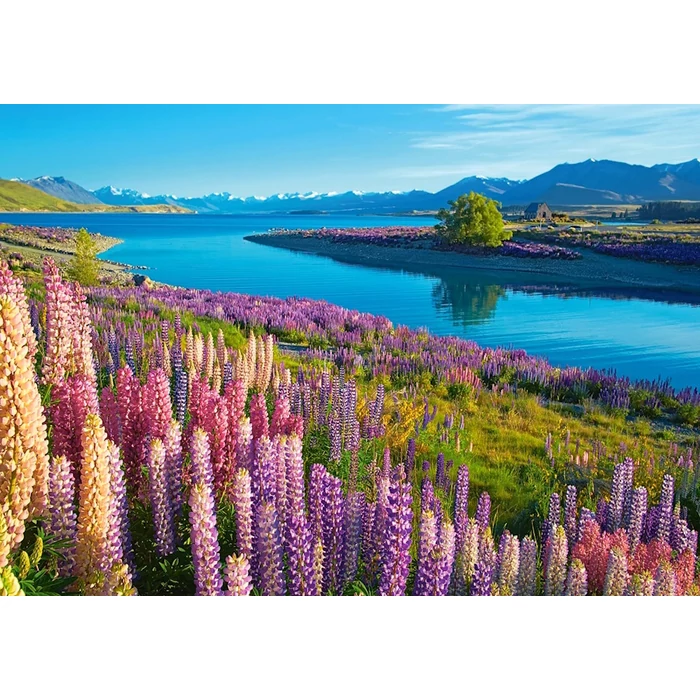 Castorland B-53896 -Tekapo-tó, Új-Zéland- 500 db-os puzzle