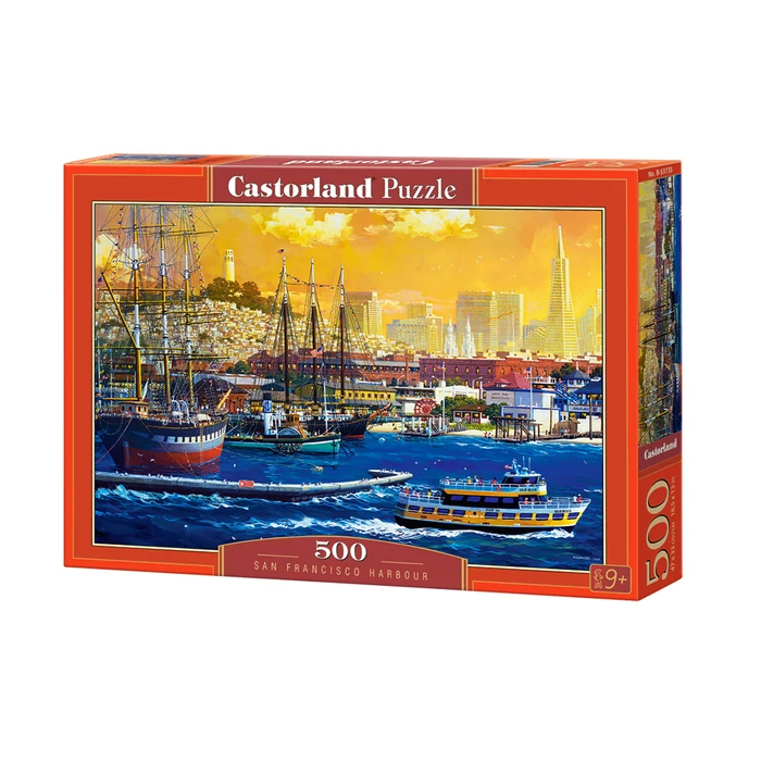 Castorland B-53735 - San Francisco kikötője - 500 db-os puzzle