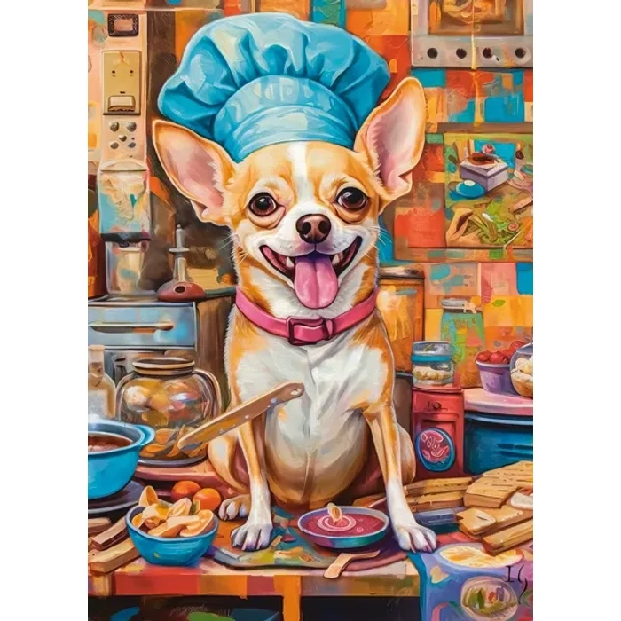 Castorland 70 db-os puzzle - Kutya séf (B-070206)