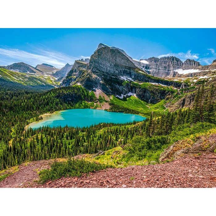 Castorland C-300716 - Grinnel-tó, Glacier Nemzeti Park, USA - 3000 db-os puzzle