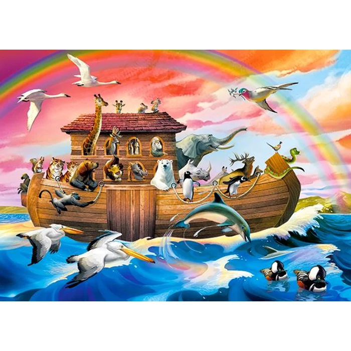 Castorland B-066186 - Noé bárkája - 60 db-os puzzle