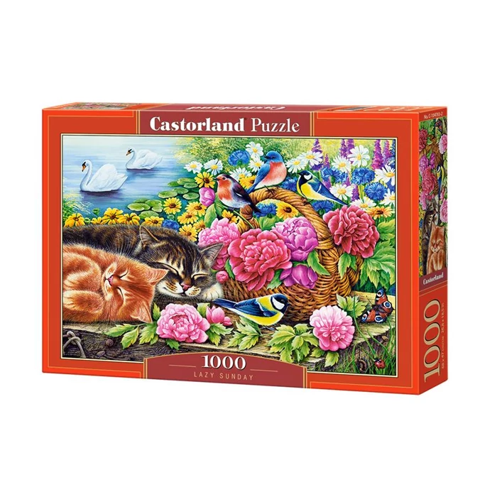 Castorland C-104765 - Pihenés a tóparton - 1000 db-os puzzle