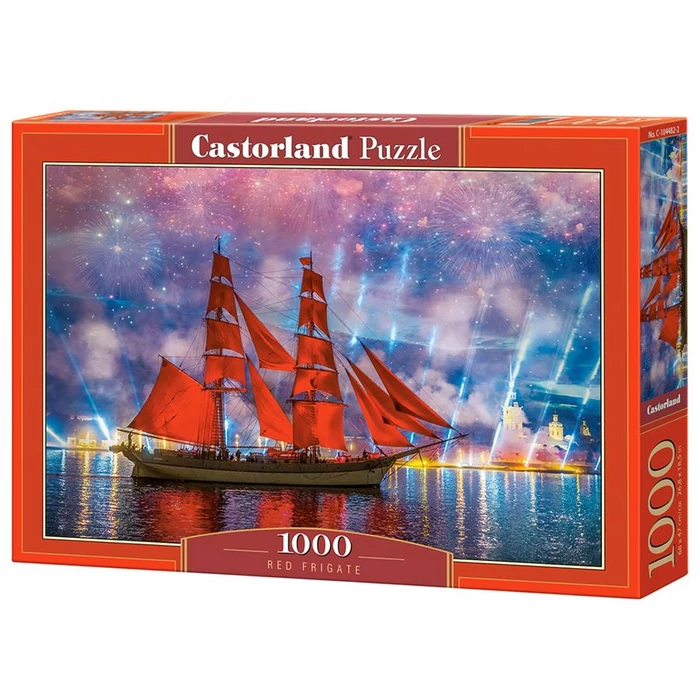 Castorland C-104482 - Vörös fregatt - 1000 db-os puzzle
